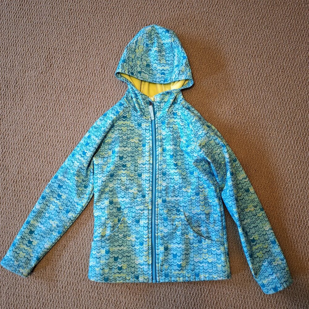 Paradox Girls Size Large 10/12 Lined Rain Jacket, GUC